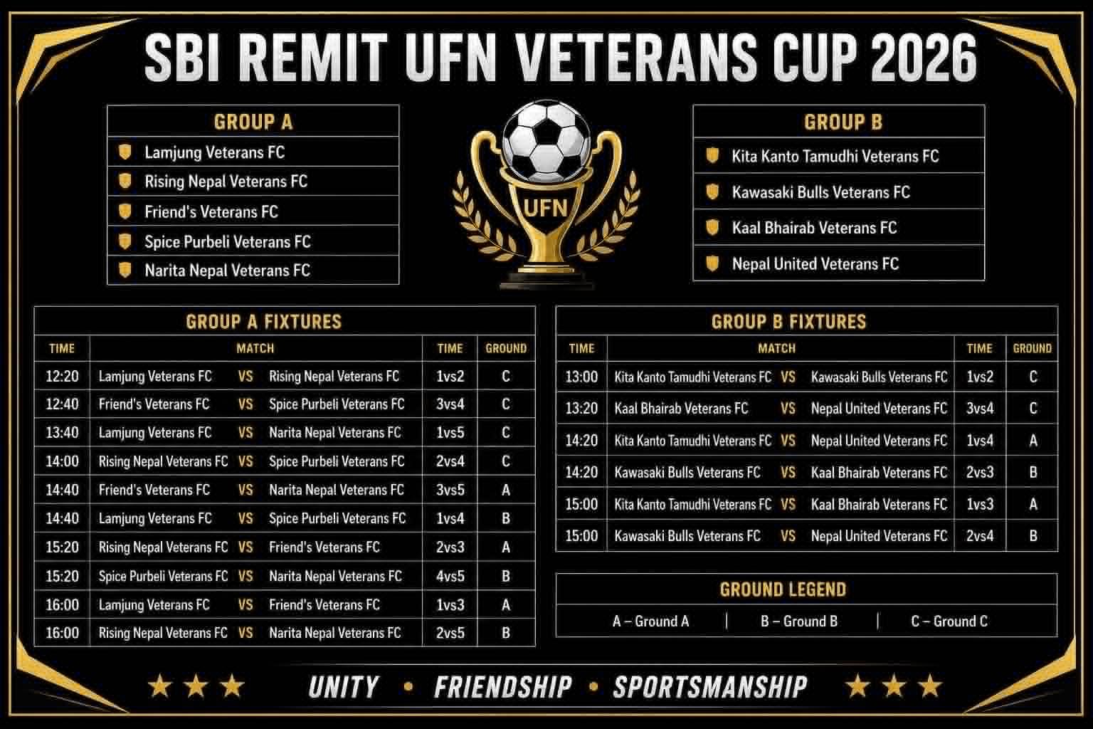 7th UFN Veterans Cup 2026