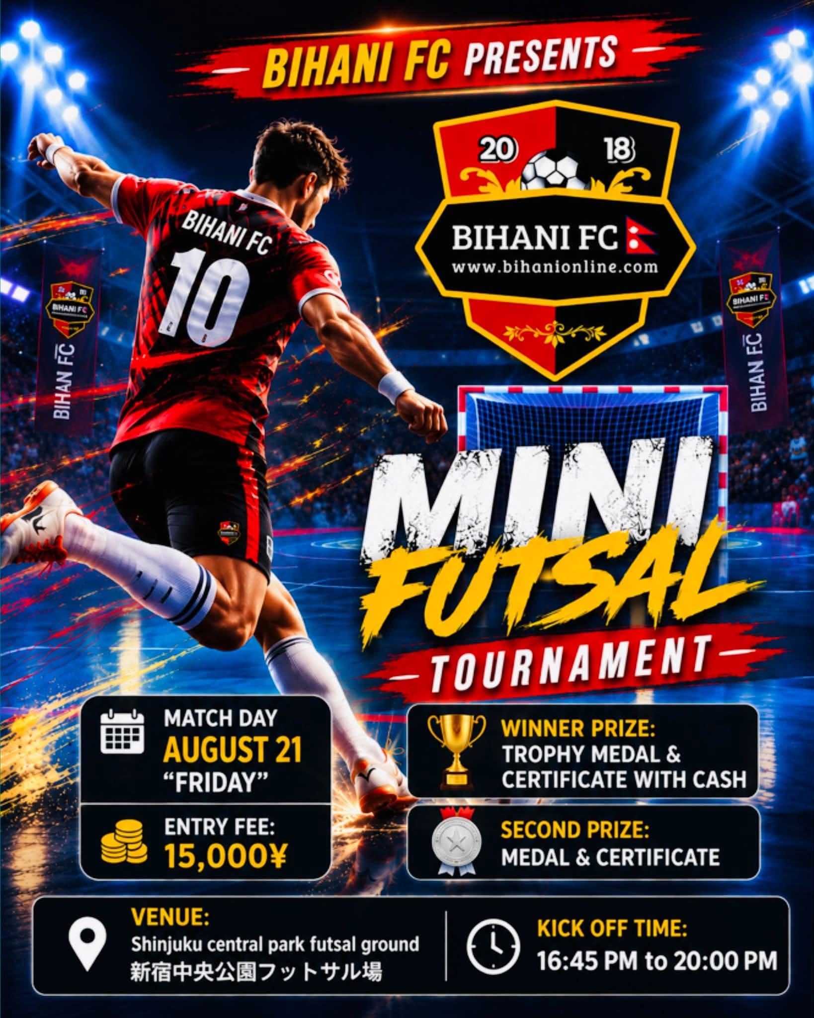 Bihani FC Mini Futsal Tournament